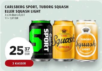 Scandinavian Park Carlsberg sport, tuborg squash eller squash light erbjuda