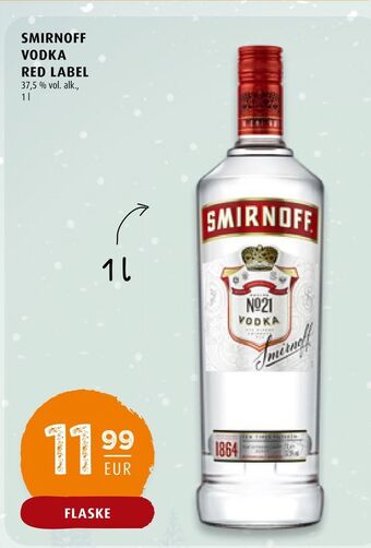 Scandinavian Park Smirnoff vodka red label erbjuda