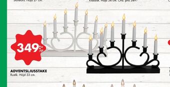 Adventsljusstake