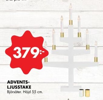 Adventsljusstake
