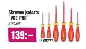 Hornbach Skruvmejselsats "VDE Pro" erbjuda