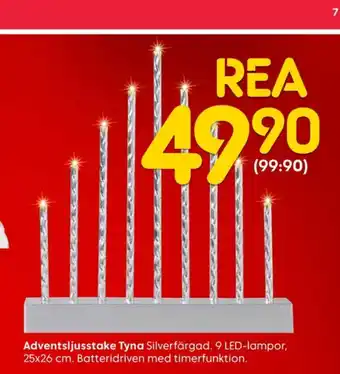 Rusta Kitchen gear adventsljusstake erbjuda