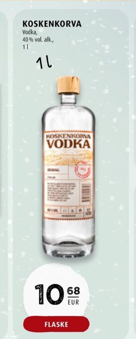 Scandinavian Park Koskenkorva vodka erbjuda