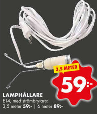Lamphållare