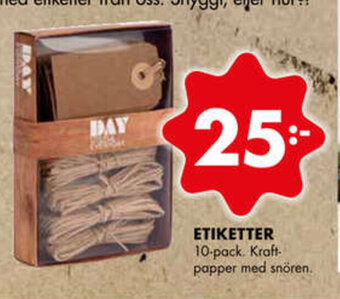 Etiketter