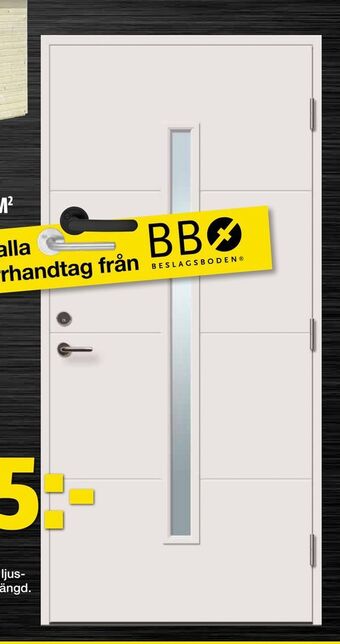Bauhaus Ytterdörr växjö erbjuda