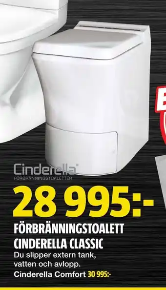Bauhaus Förbränningstoalett cinderella classic erbjuda