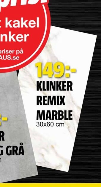 Bauhaus Klinker remix marble erbjuda