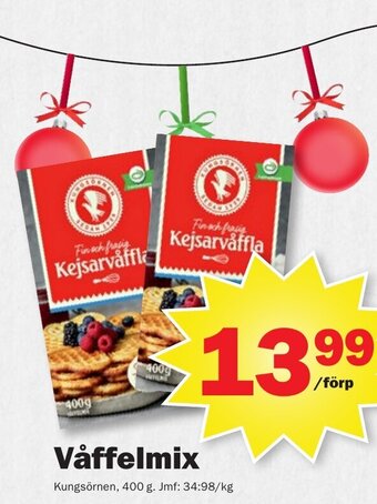 Pekås Våffelmix erbjuda