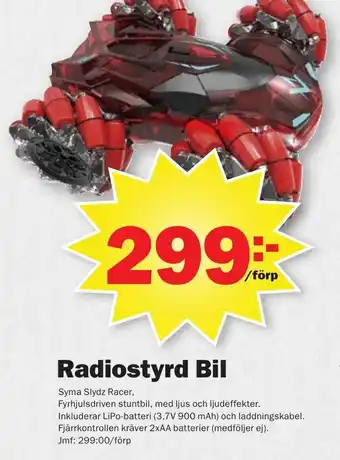 Radiostyrd Bil