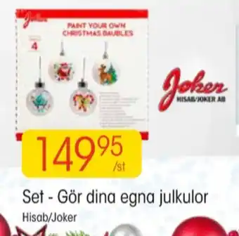 Joker pyssel