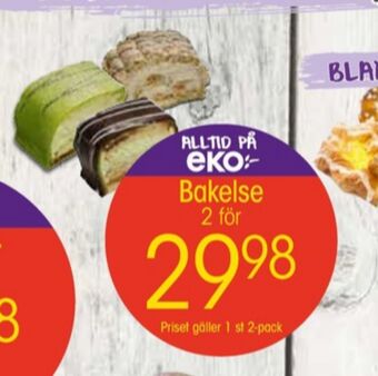 EKO Eko butiksbakat kaffebröd erbjuda