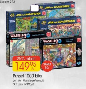 EKO Jan van haasteren pussel erbjuda