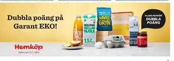 Hemköp Garant imageannons erbjuda