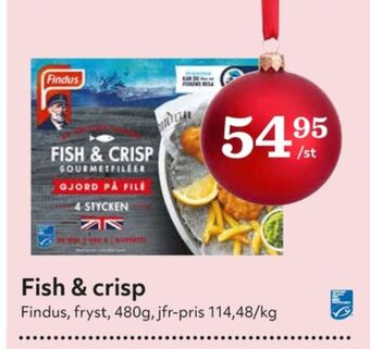 Hemköp Fish & crisp fiskpinnar erbjuda