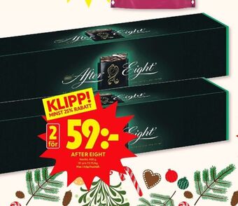 ICA Kvantum After eight chokladask erbjuda