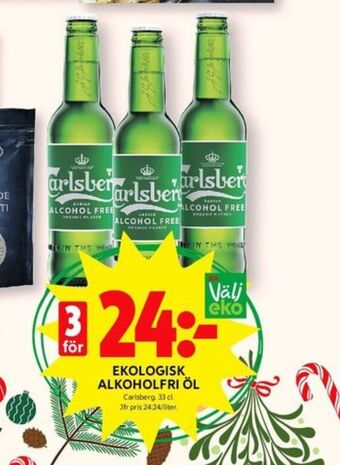 ICA Kvantum Carlsberg öl erbjuda