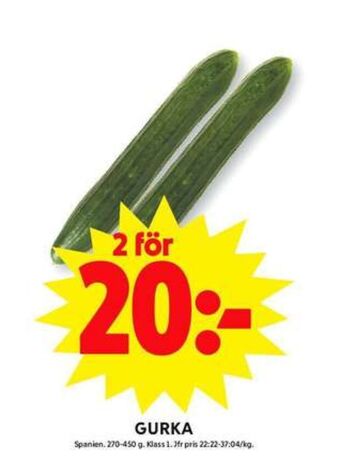 ICA Maxi Gurka erbjuda