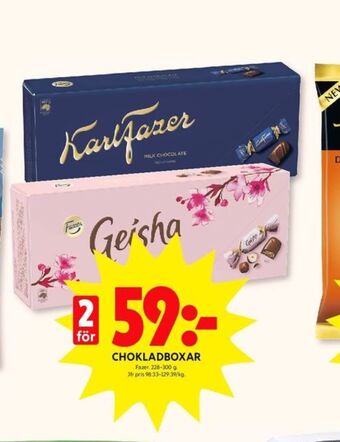 ICA Kvantum Karl fazer chokladask erbjuda