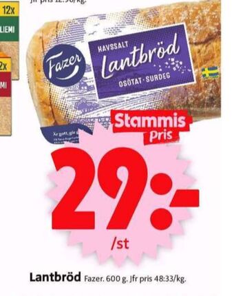 ICA Supermarket Havsalt bröd erbjuda