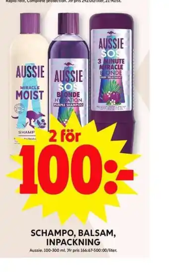 Aussie inpackning