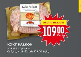 Willys Jojjen kalkon erbjuda