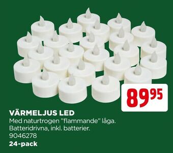 Jem&Fix Värmeljus led erbjuda