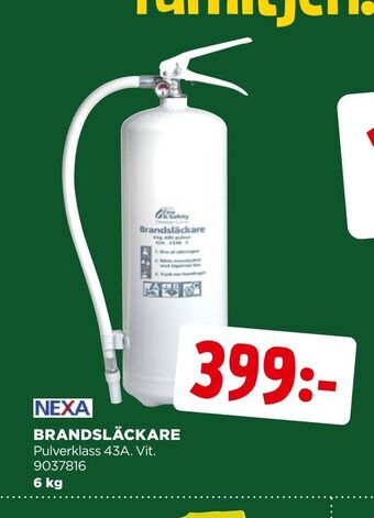 Jem&Fix Brandsläckare erbjuda