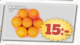 Bonum Matmarknad Apelsiner erbjuda