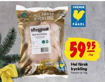 City Gross Hel färsk kyckling erbjuda