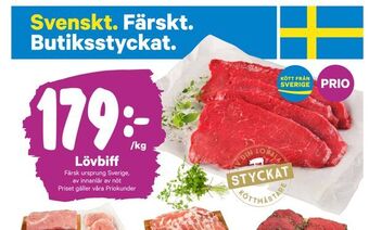 City Gross Lövbiff erbjuda