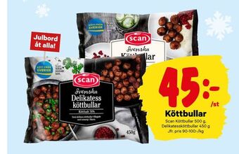 City Gross Köttbullar erbjuda