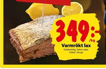 City Gross Varmrökt lax erbjuda