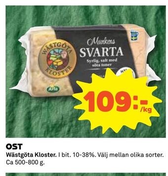 Coop Daglivs Ost erbjuda