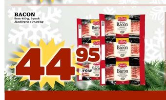 Din Mat Bacon erbjuda