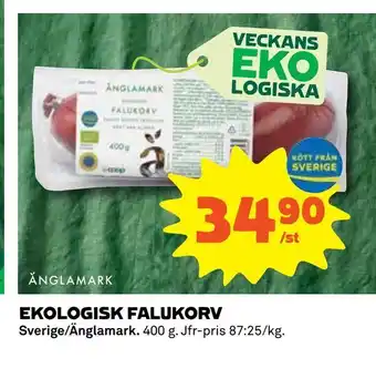 Coop Daglivs Ekologisk falukorv erbjuda