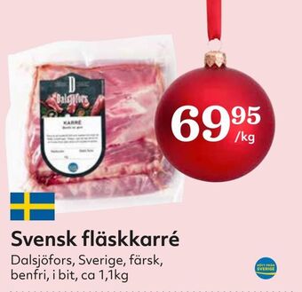 Hemköp Svensk fläskkarré erbjuda