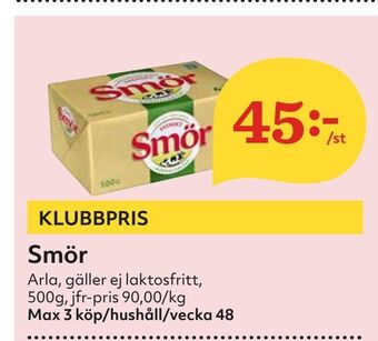 Hemköp Smör erbjuda