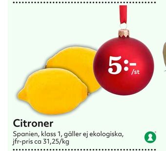 Hemköp Citroner erbjuda