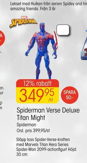 Spiderman verse deluxe titan might