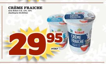 Matdax Crème fraiche erbjuda