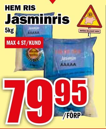 Matdax Jasminris erbjuda