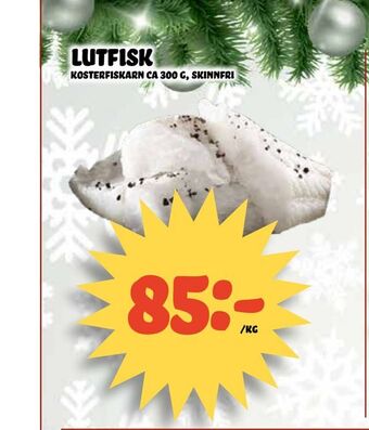Nelins Lutfisk erbjuda
