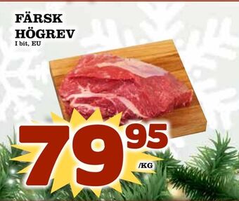 Matdax Färsk högrev erbjuda