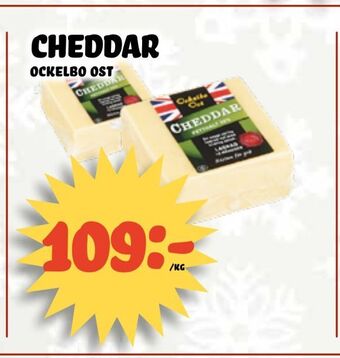 Nelins Cheddar erbjuda