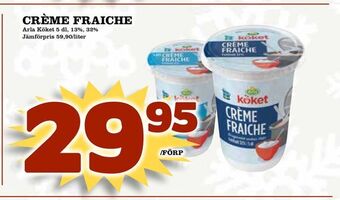 Nya Pulsen Crème fraiche erbjuda