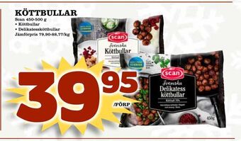 Matdax Köttbullar erbjuda
