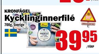 Matdax Kycklinginnerfilé erbjuda