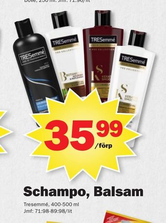 Pekås Schampo, balsam erbjuda