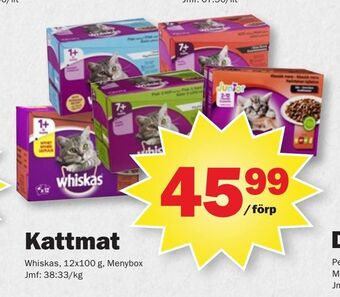 Pekås Kattmat erbjuda